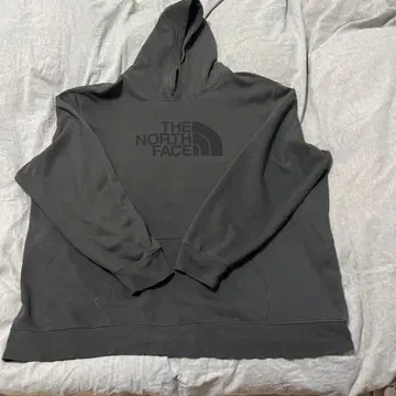 THE NORTH FACE 그레이 후드 부착 후드티
