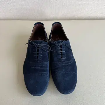 네이비 스웨이드 드레스 신발