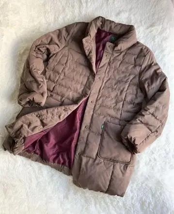 새상품급 DECOY 다운 자켓 코트 브라운 13호