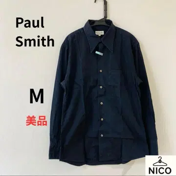 Paul Smith LONDON 폴스미스 긴팔 셔츠 M 사이즈 블랙