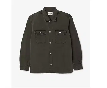 라코스테 오가닉 코튼 빈티지 데님 셔츠