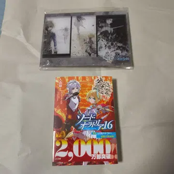 던만추 외전 소드 오라토리아 16과 게이머즈 특전 B6 미니 아크릴 아트