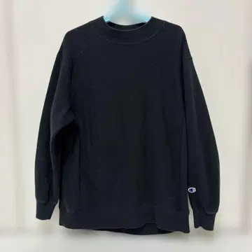 챔피온 리버스 위브 맨투맨 블랙 M