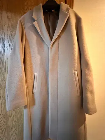 LA TORRE 베이지 체스터 코트