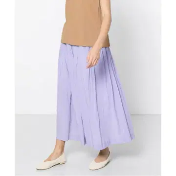 SENCE OF PLACE / 볼륨 롱 스커트 라벤더