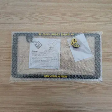 MAN WITH A MISSION 번호판 프레임