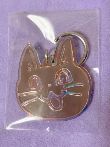 일하는 고양이 키링 (반사)