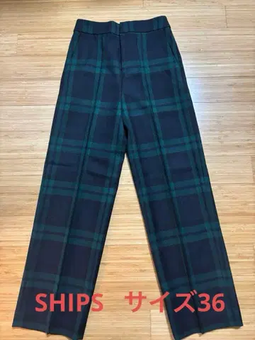 쉽스 여성용 세미 와이드 팬츠 사이즈 36