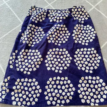 마리메꼬 빈티지 푸케티 네이비 스커트