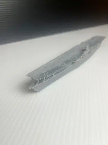 일본 해군 항공모함 아카기 약 23cm