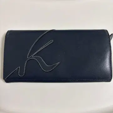 [ 키타무라2 kitamura2 ] 네이비 장지갑 스티치 로고
