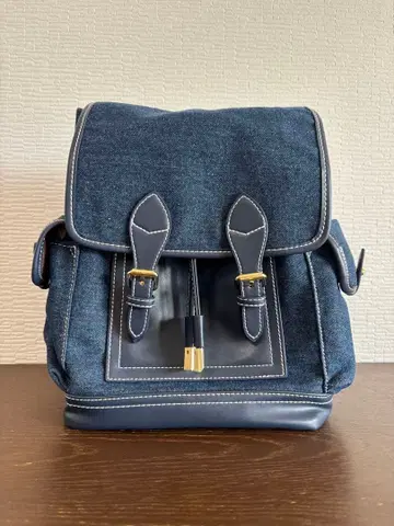 & chouette ( 앙드슈에트 ) 의 데님 스티치 복조리 백팩