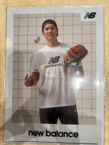 오타니 쇼헤이 클리어 파일 new balance