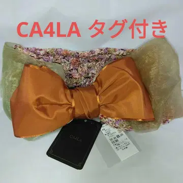 CASA 택 포함 미사용 새상품 리본 포함 헤어밴드