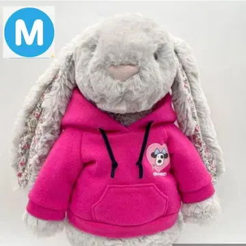 제리캣 바슈풀 M 사이즈용 후드티 핑크 옷 갈아입기 의류