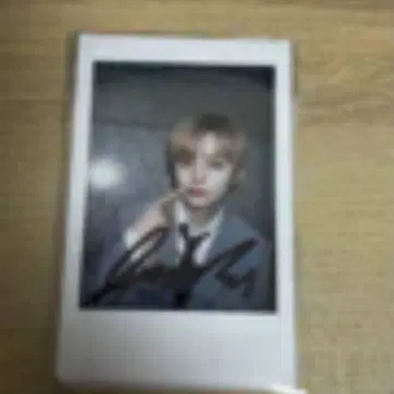 NouerA 린 친필 사인 폴라로이드