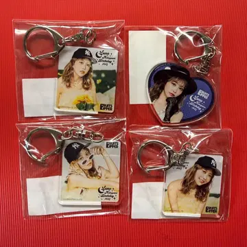 나카가와 루카 생일 기념 스키복권 키링 세트 FRUITS ZIPPER