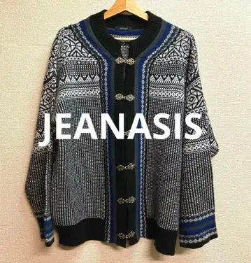 JEANASIS 지너시스 치로리안 니트 가디건 빅 실루엣