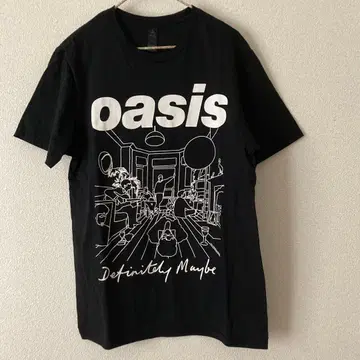 oasis [ Definitely Maybe ] 블랙 S 셔츠