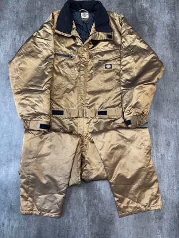 Dickies 골드 오버롤 3L