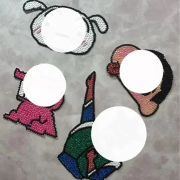 데코 부품 부채 데코 데코 부채