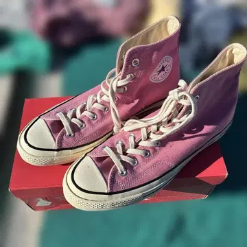 컨버스 척 테일러 올스타 핑크 하이컷