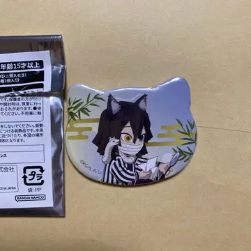 귀멸의 칼날 이구로 오바나이 고양이형 캔뱃지 특별 임무상