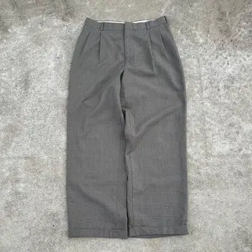 80s 90s 2턱 더블 슬랙스 로켓 탈론