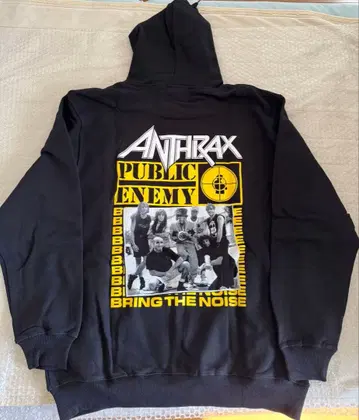 ANTHRAX PUBLIC ENEMY 후드티