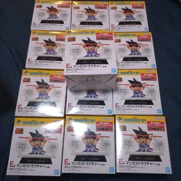 제일복권 드래곤볼 40주년 E상 만화 스트럭처 미개봉 13점