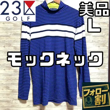 [팔로우 할인] 새상품급 23구 골프 남성용 L 사이즈 모크넥 셔츠