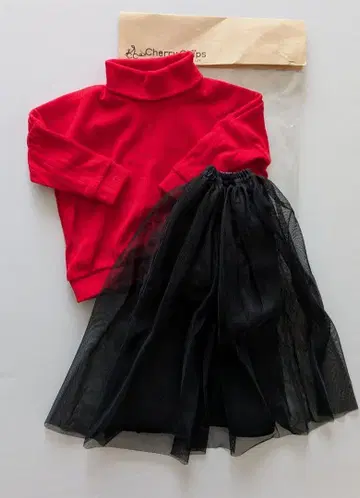 인형 의상 딜러제 니트 스커트 새상품급