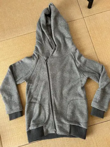 moussy 프리 사이즈 그레이 후드 부착