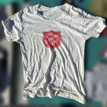 The Salvation Army 로고 T셔츠 화이트
