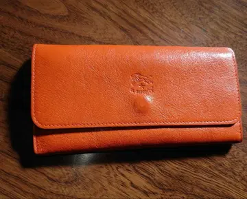 IL BISONTE 일비종떼 장지갑 오렌지