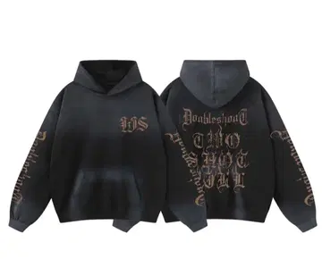 Gothic 폰트 후드티