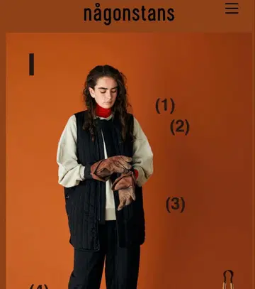 nagonstans 블랙 퀼팅 베스트