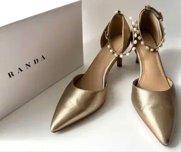 RANDA 골드 펌프스 L 사이즈