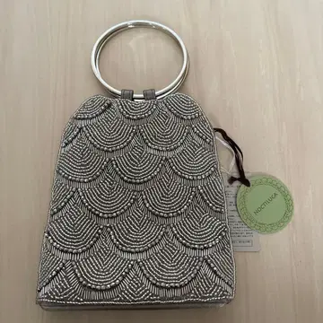 NOCTILUCA 비즈 자수 핸드백