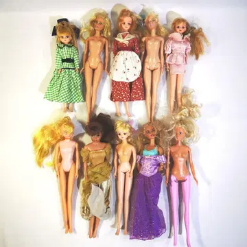 리카짱 바비 인형 등 세트 10체 일괄