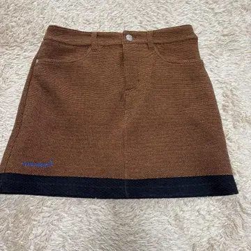 VIVA HEART 스커트 42 오렌지 계열 브라운 계열 골프 스커트