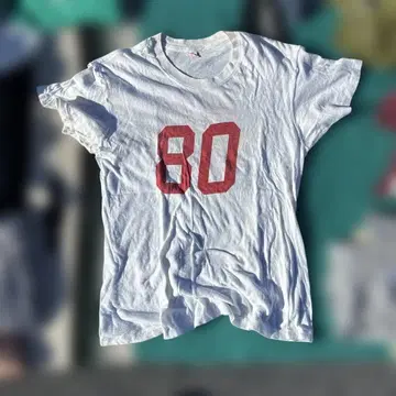 Hanes 화이트 T셔츠 M 사이즈 80