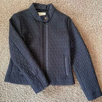 Cara 네이비 퀼팅 자켓