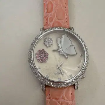 ABISTE 아비스테 나비와 꽃 디자인 시계