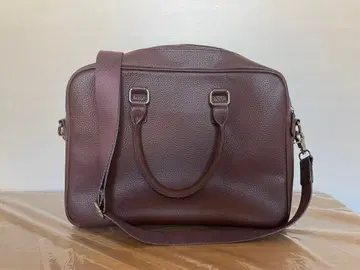 SUITSSELECT 가죽 비즈니스 백 브라운