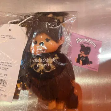 Monchhichi jouetie 콜라보 봉제 인형 키체인