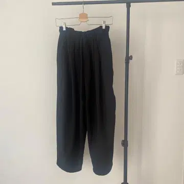 mizuiroind 블랙 와이드 팬츠 와이드 카고 팬츠