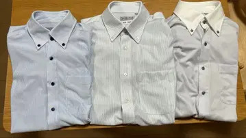 [ 하루야마 i-shirt ] 버튼 다운 긴팔 셔츠 3종 세트