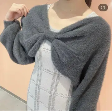 리본 앙상블 원피스