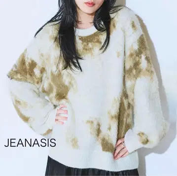JEANASIS 애니멀라이크 패턴 풀오버